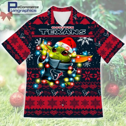 houston-texans-baby-yoda-christmas-design-printed-casual-button-shirt-1