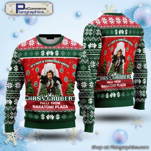 its-not-christmas-until-fall-from-nakatomi-plaza-green-ugly-christmas-sweater-2