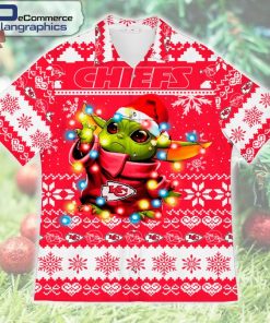 kansas-city-chiefs-baby-yoda-christmas-design-printed-casual-button-shirt-1
