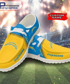 nfl-los-angeles-chargers-custom-name-hey-dude-shoes-1
