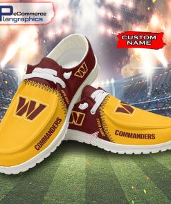 nfl-washington-commanders-custom-name-hey-dude-shoes-1