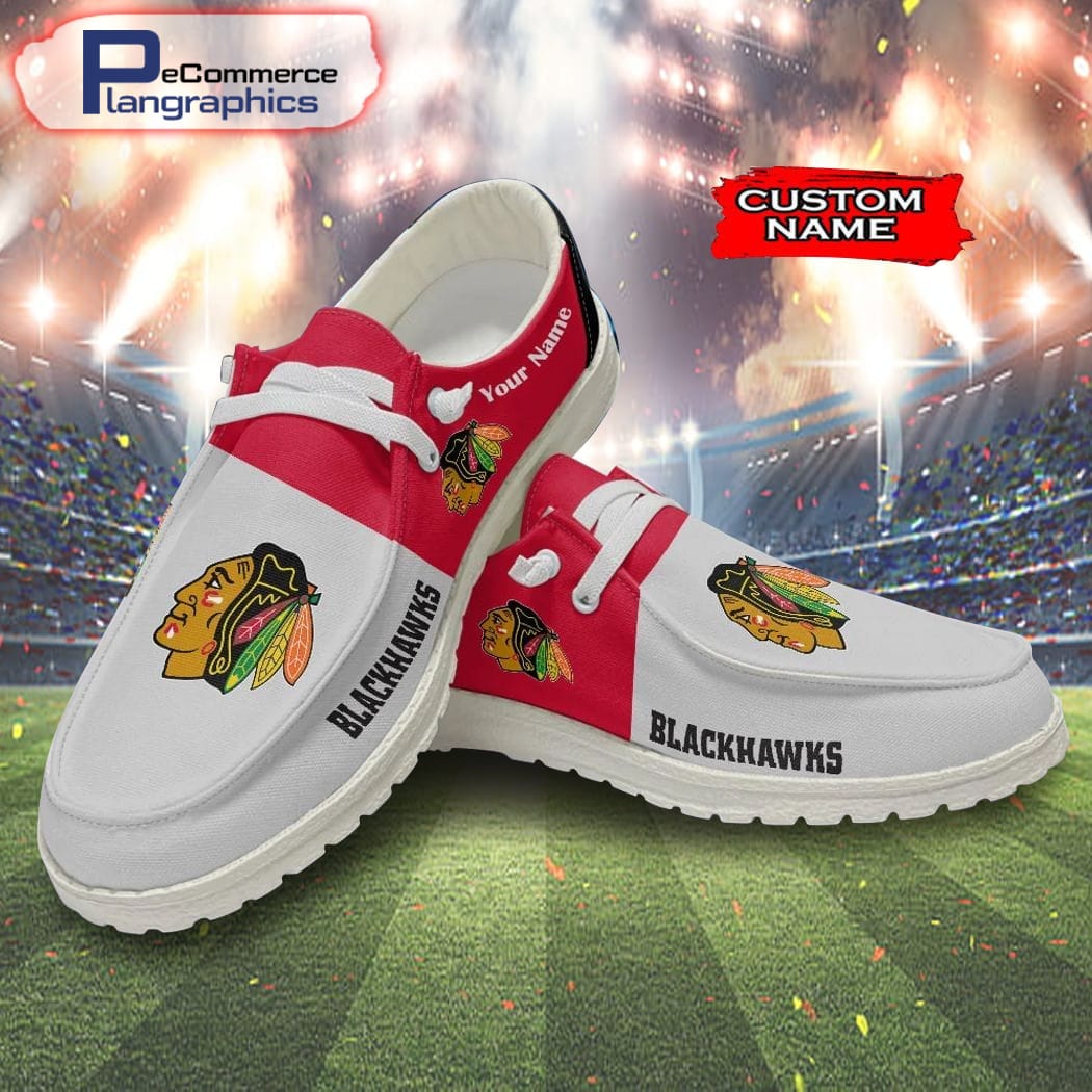 NHL Chicago Blackhawks Hey Dude Shoes Gift For Fans