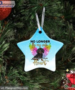 No Longer By My Side But Forever In My heart, Dachshund Lover Ceramic Ornament