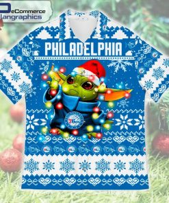 philadelphia-76ers-baby-yoda-christmas-design-printed-casual-button-shirt-1