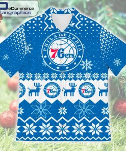 philadelphia-76ers-christmas-short-sleeve-button-shirt-1