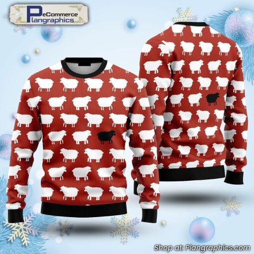 sheep-black-and-white-ugly-christmas-sweater-2