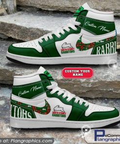 south-sydney-rabbitohs-nrl-air-jordan-1-shoes-custom-name-1
