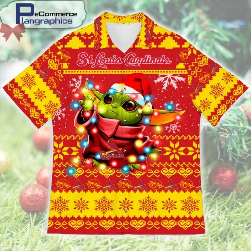 st-louis-cardinals-baby-yoda-christmas-design-printed-casual-button-shirt-1