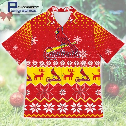 st-louis-cardinals-christmas-short-sleeve-button-shirt-1