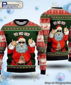 yo-ho-ho-santa-sunglasses-funny-ugly-christmas-sweater-1