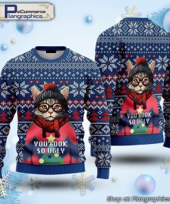 you-look-so-ugly-funny-cat-blue-ugly-christmas-sweater-1