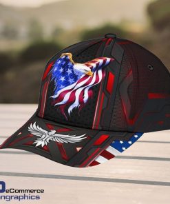American-Pride-Eagle-Baseball-USA-Eagle-Flag-Unisex-Classic-Cap-3D