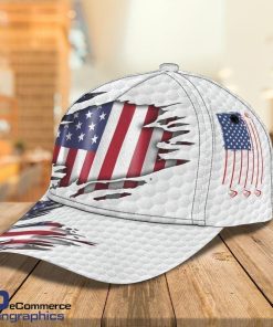 Vintage-Golf-Lovers-American-Flag-Baseball-4th-Of-July-Independence-Day-Unisex-Classic-Cap-3D-1