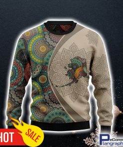 alaska-with-mandala-pattern-christmas-ugly-sweater