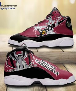 arizona-cardinals-bugs-bunny-design-jd-13-sneakers-1-1