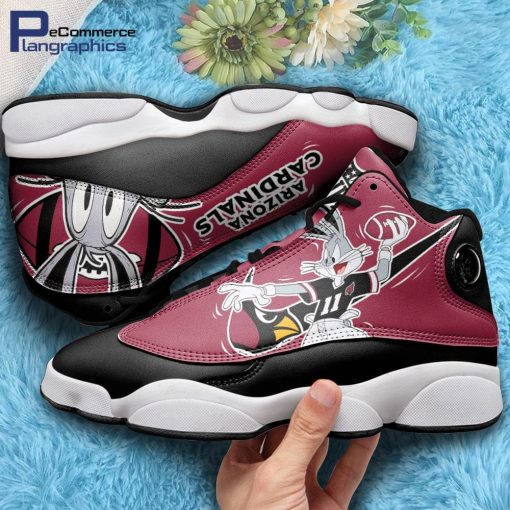 arizona-cardinals-bugs-bunny-design-jd-13-sneakers-2-1