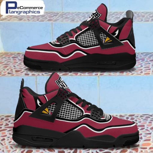 arizona-cardinals-logo-design-jordan-4-sneakers-custom-shoes-1