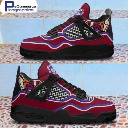 arizona-coyotes-logo-design-jordan-4-sneakers-custom-shoes-1