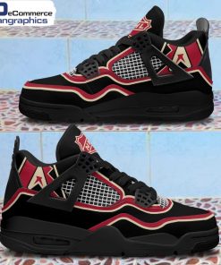 arizona-diamondbacks-logo-design-jordan-4-sneakers-custom-shoes-1