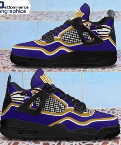 baltimore-ravens-logo-design-jordan-4-sneakers-custom-shoes-1