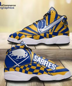 buffalo-sabres-ducks-checkered-pattern-design-jd-13-sneakers-1