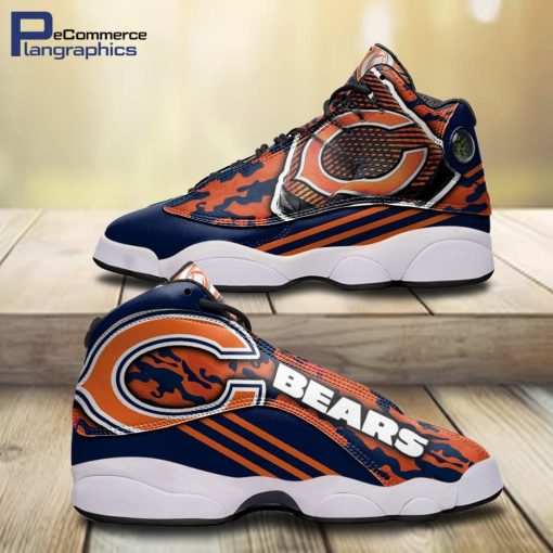 chicago-bears-gloves-camouflage-design-jd13-sneakers-1