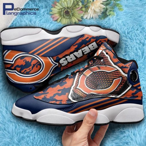 chicago-bears-gloves-camouflage-design-jd13-sneakers-2