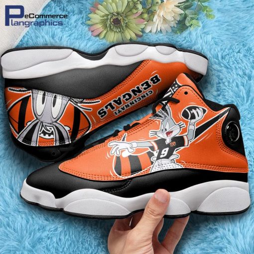 cincinnati-bengals-bugs-bunny-design-jd-13-sneakers-2