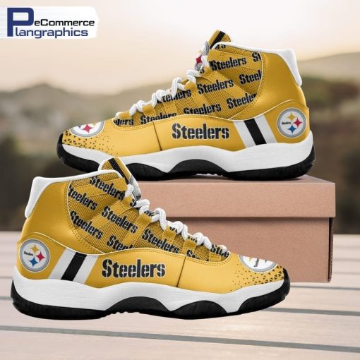 custom-name-steelers-football-team-air-jordan-11-sneakers-for-fans