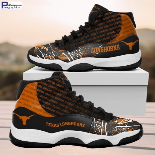 custom-name-texas-longhorns-air-jordan-11-sneakers-for-fans