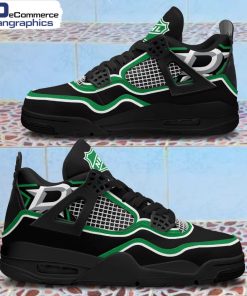 dallas-stars-logo-design-jordan-4-sneakers-custom-shoes-1