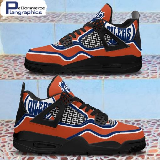 edmonton-oilers-logo-design-jordan-4-sneakers-custom-shoes-1