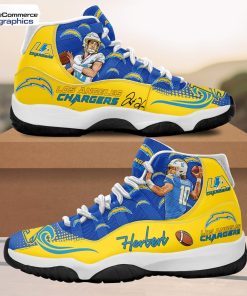 los-angeles-chargers-justin-herbert-air-jordan-11-sneakers-sport-for-fans
