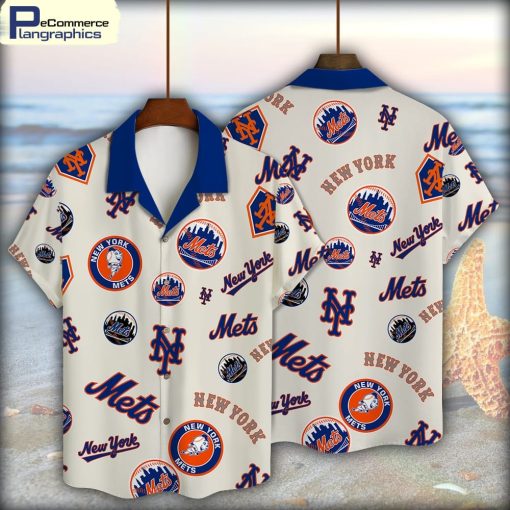 new-york-mets-pattern-design-3d-print-hawaiian-shirt-1