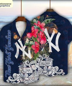 new-york-yankees-aloha-hibiscus-flowers-pattern-hawaiian-shirt-1