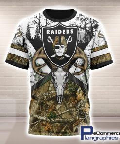 nfl-las-vegas-raiders-deer-skull-and-forest-pattern-custom-print-3d-t-shirt