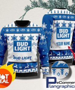 personalized-bud-light-christmas-ugly-sweater-3d