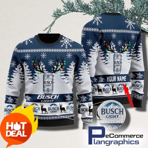 personalized-busch-light-ugly-christmas-ugly-sweater