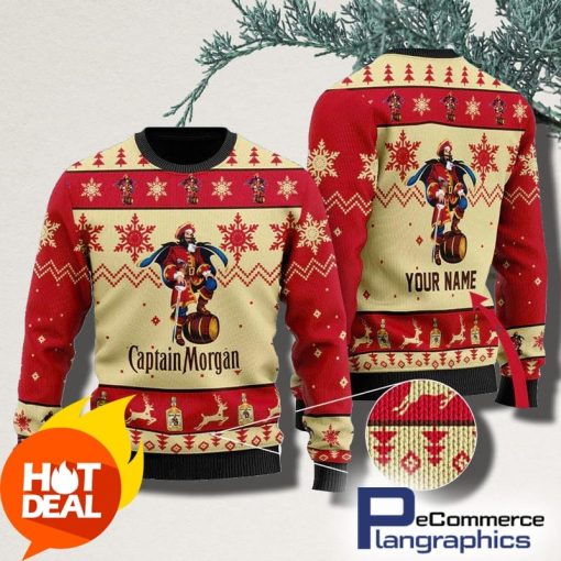 personalized-captain-morgan-christmas-ugly-sweater