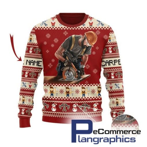 personalized-carpenter-christmas-ugly-sweater-3d