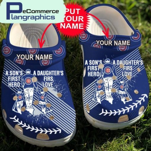 personalized-dad-and-son-daughter-mlb-chicago-cubs-crocband-clogs-cubs-fan-gears