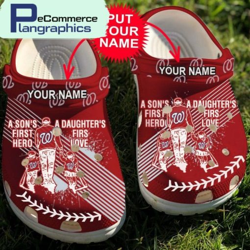 personalized-dad-and-son-daughter-mlb-washington-nationals-crocband-clogs-nationals-shoes