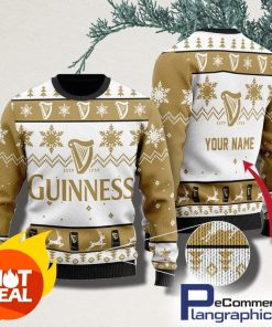 personalized-guinness-beer-christmas-ugly-sweater