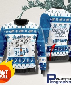 personalized-keystone-light-makes-me-high-christmas-ugly-sweater-3d