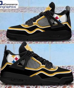 pittsburgh-steelers-logo-design-jordan-4-sneakers-custom-shoes-1