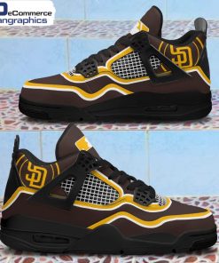 san-diego-padres-logo-design-jordan-4-sneakers-custom-shoes-1