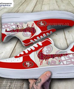 san-francisco-49ers-nike-drip-logo-design-air-force-1-shoes-1