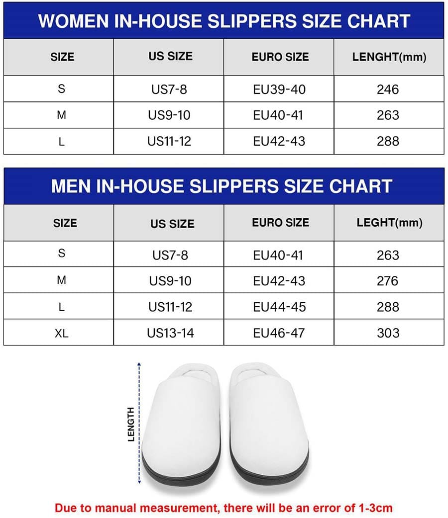 slipper-size-chart