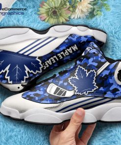toronto-maple-leafs-camouflage-design-jd-13-sneakers-2