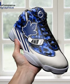 toronto-maple-leafs-camouflage-design-jd-13-sneakers-3